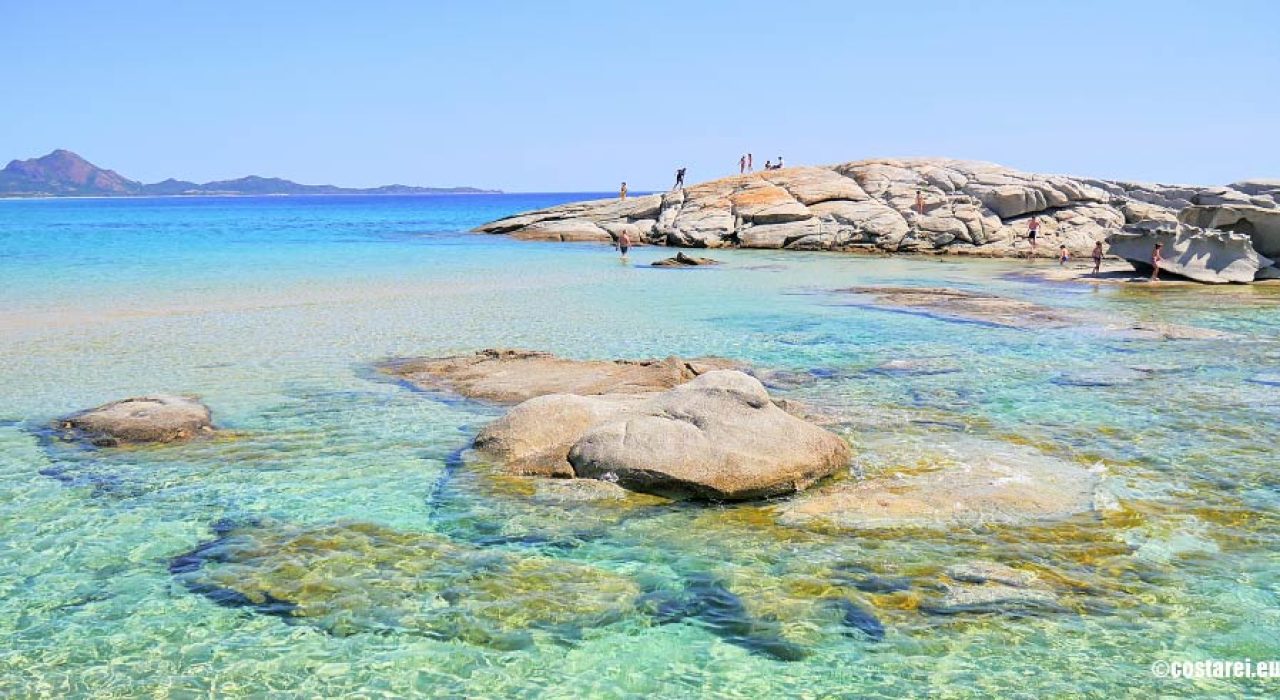 scoglio di Peppino Costa Rei Sardegna
