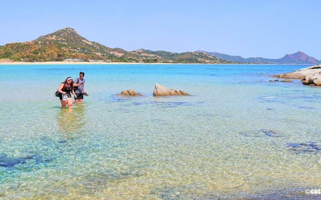 scoglio di Peppino Costa Rei Sardegna