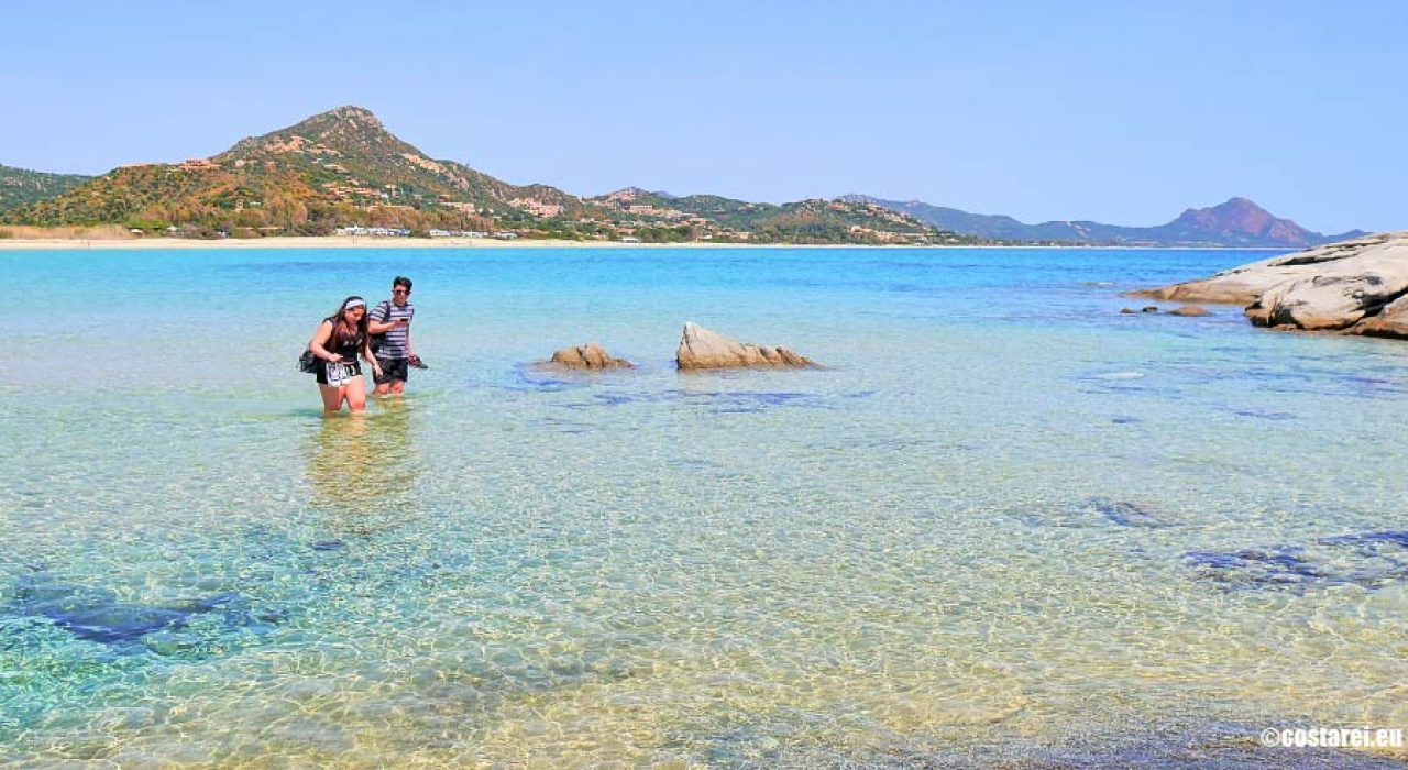 scoglio di Peppino Costa Rei Sardegna